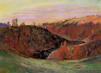 Armand Guillaumin : Sunset on the Creuse